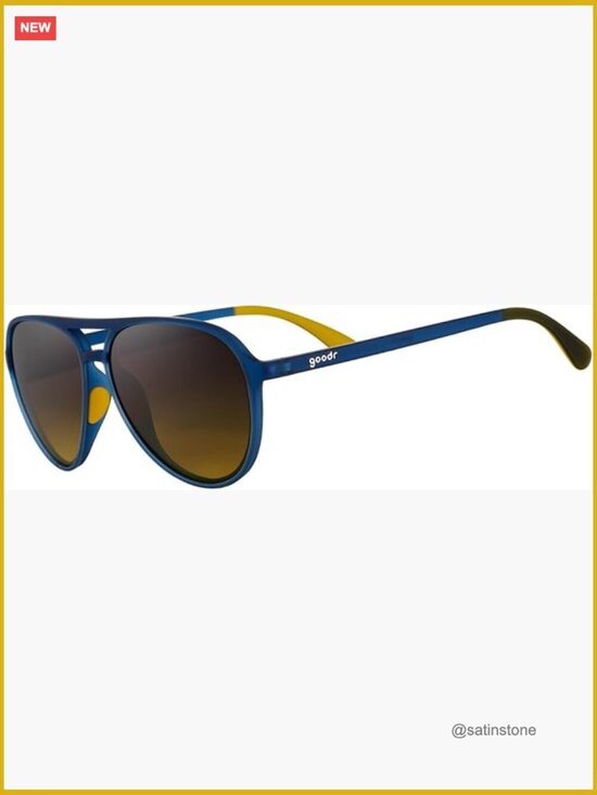 Polarized Aviator Sunglasses, No Slip No Bounce, Plastic Frame main image 6